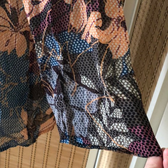 Casual Studio India multicolored tunic blouse S - Picture 4 of 9